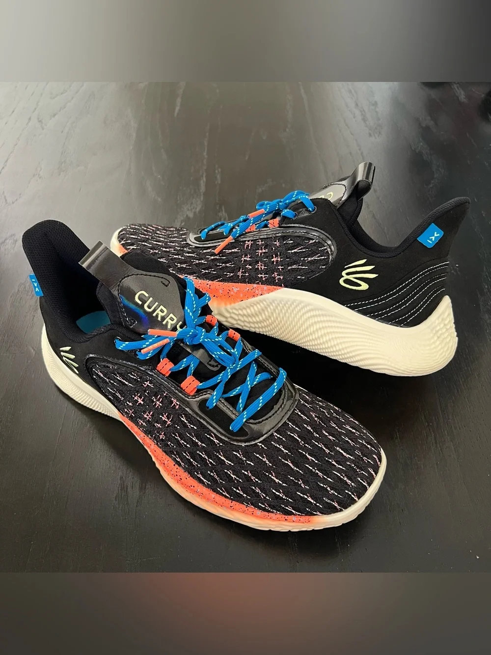 💙New💙 UNDER ARMOUR Curry Brand Curry Flow 9 'Light Show'